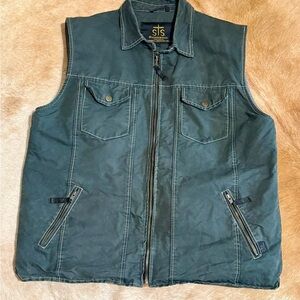 Men's STS Ranchwear Arena Twill Vest - Sz. XL